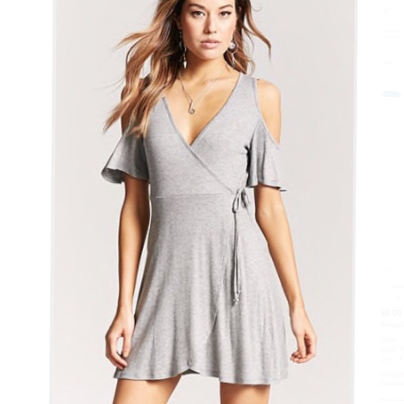 forever 21 grey dress